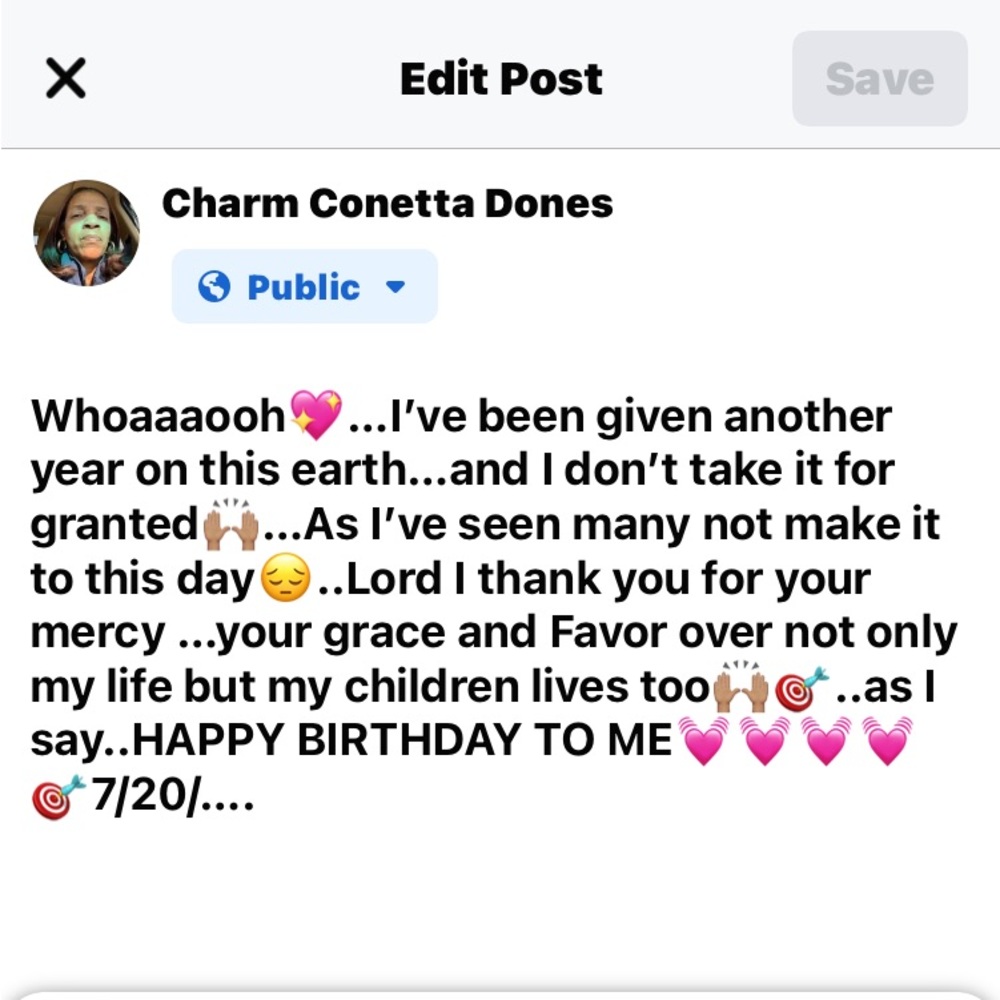 July 20th Whoaahhh Birthday Blessing to me❤️❤️❤️